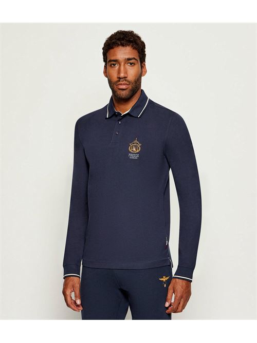 polo manica lunga AERONAUTICA MILITARE | PO1885UP0040008184